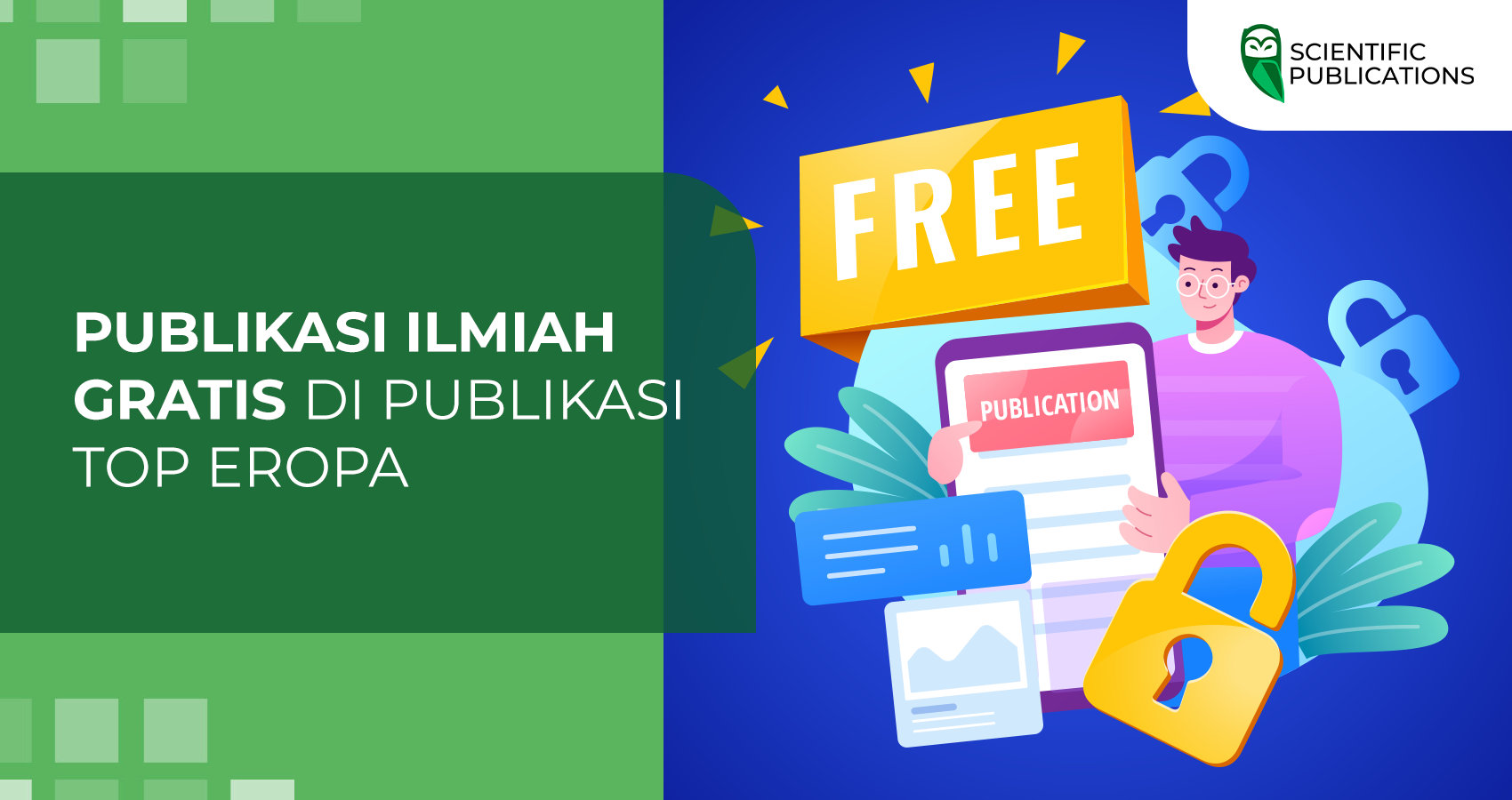 Publikasi ilmiah gratis di publikasi top Eropa